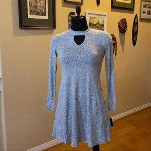 New with tags fit and flare mock ness dress nwt